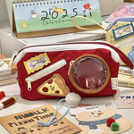 Pencil Case Manufacturer - Cartoon Cheese Large Capacity Pen Bag