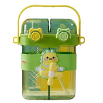 Straw Cup Manufacturer - Large Capacity Double for Kids Cartoon Design