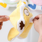 Hand Towel Manufacturer - Cartoon Coral Fleece Cute Small Hanging Type