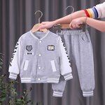 Children's Suit Manufacturer - Boy's Baseball Casual Two-Piece Polyester/Cotton