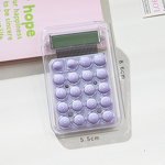 Calculator Manufacturer - Candy Color Mini Silent Portable Button Battery