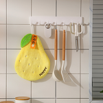 Children's Hand Towel Manufacturer - Cute Cartoon Fruit Coral Velvet Kitchen