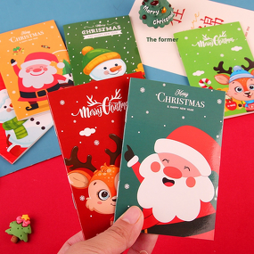 Notebook Manufacturer - Small A3 Cartoon Christmas Printed Pocket