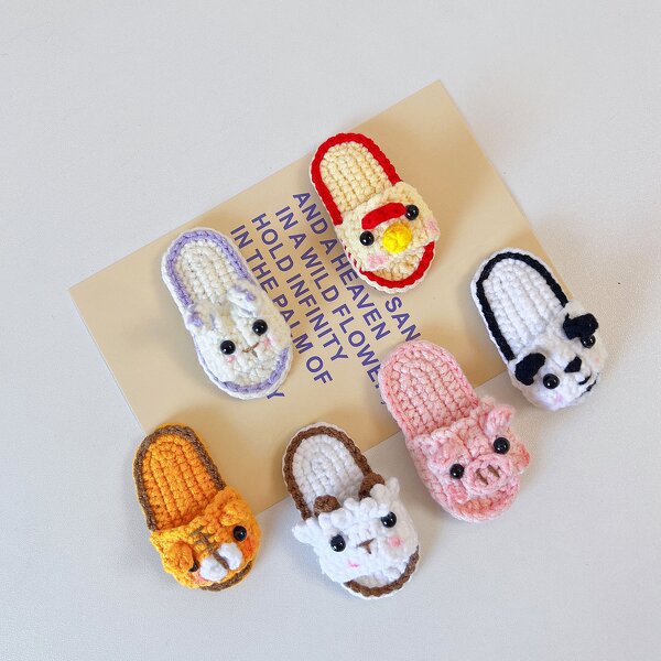 Hair Clip Manufacturer - Custom Yarn Knitting Animal Bobby Pin for Girls