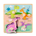 Wooden Puzzle Manufacturer - 3D Stereoscopic Peg Handheld Children's Toy