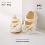 Baby Shoes Manufacturer - Girls' Princess Lace Non-Slip Soft Sole