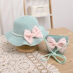 Sun Visor Hat Manufacturer - Cute Summer Princess Baby Girl's Thin Straw