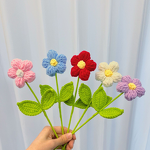 Yarn Puff Flower Manufacturer - 2025 Finished Hand-Crocheted Modern Home