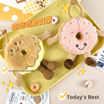 Plush Keychain Manufacturer - Cute Donut French Dessert Heart Bag Charm