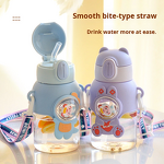 Straw Cup Manufacturer - PC Large Capacity One Click Pop up Cartoon