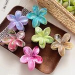 Hair Clip Manufacturer - Exquisite Gradient Marble Egg Flower Pastoral Style
