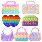 Silicone Bag Manufacturer - Decompression Bubble Toy Children's Coin Purse
