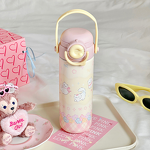 Straw Cup Manufacturer - Cartoon Pop-up Lid Insulated for Students