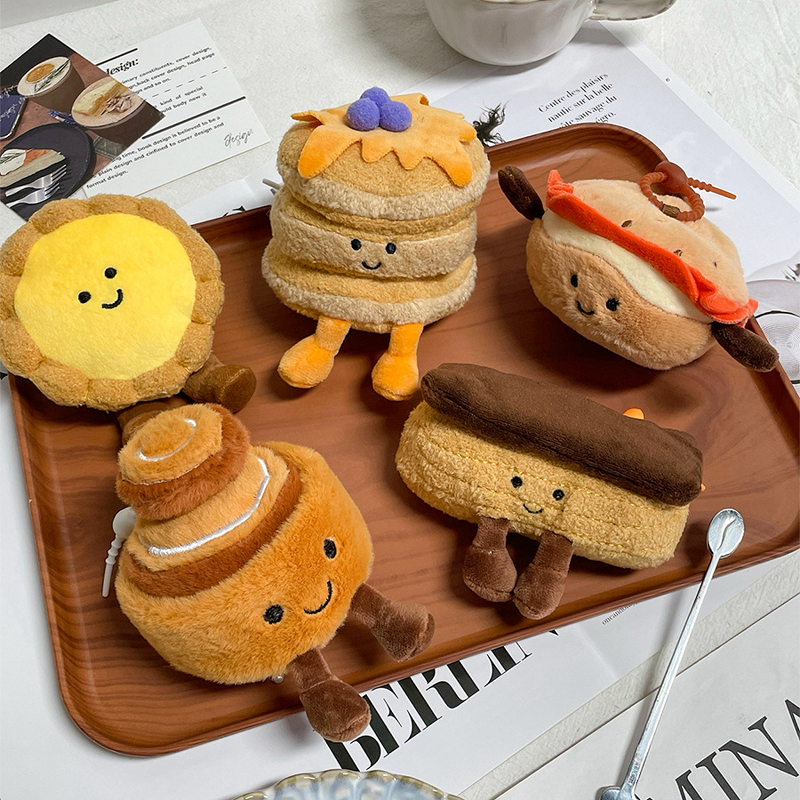 Plush Pendant Manufacturer - Simulation Food Series Afternoon Tea Doll