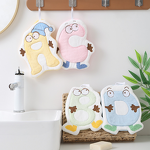 Hand Towel Manufacturer - Cartoon Coral Fleece Cute Small Hanging Type