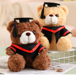 Teddy Bear Doll Manufacturer - Academic Uniform Customized Logo Graduation Gift