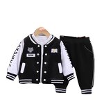 Children's Suit Manufacturer - Boy's Baseball Casual Two-Piece Polyester/Cotton