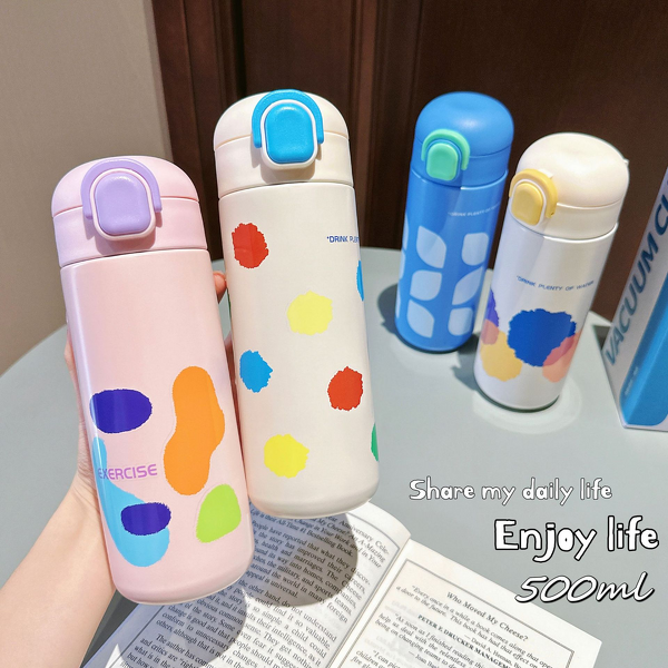 Stainless Steel Cup Manufacturer - Vacuum Insulated Straw Portable Pop-up