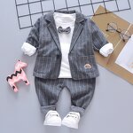 Children's Suit Manufacturer - Boy's Formal Three-Piece Long Sleeve