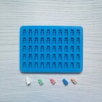 Candy Mold Manufacturer - 50 Holes Cute Animals Disposable Silicone Heart