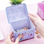 Piggy Bank Manufacturer - Creative Cartoon Bear House-Shaped Metal for Kids