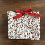 Makeup Bag Manufacturer - Geometric Small Floral Open Closure