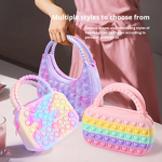 Silicone Bag Manufacturer - Decompression Bubble Toy Children's Coin Purse