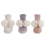 Baby Floor Shoes Manufacturer - Korean Princess Bowknot Bubble Cotton