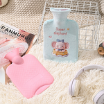 Hot Water Bottle Manufacturer - Winter Cartoon Velvet Fabric Bedding PVC Thickened