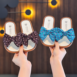 Children's Flip-flops Manufacturer - Girls' Princess Floral Bowknot Casual