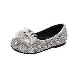Baby Girls Shoes Manufacturer - Princess Diamond Leather Single Dance