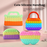 Silicone Bag Manufacturer - Decompression Bubble Toy Children's Coin Purse