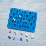 Candy Mold Manufacturer - 50 Holes Cute Animals Disposable Silicone Heart