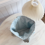 Makeup Bag Manufacturer - Geometric Small Floral Open Closure