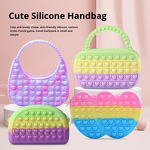 Silicone Bag Manufacturer - Decompression Bubble Toy Children's Coin Purse