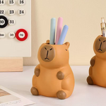 Pen Holder Manufacturer - Capybara Cute Cartoon Makeup Brush Holder