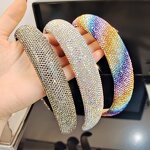 Headbands Manufacturer - Finestyle Rainbow Sweet Sequin Printed Heart Mermaid