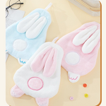 Hand Towel Manufacturer - Cute Rabbit Cartoon Hanging Baby Children's Soft