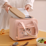 Lunch Box Bag Manufacturer - Cartoon Rabbit Logo Aluminum Foil Insulation