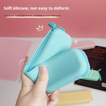 Pencil Case Manufacturer - Simple Silicone Color Series for School