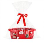 Gift Basket Manufacturer - Modern Christmas Santa Claus Storage Cross Border