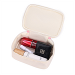 Cosmetic Bag Manufacturer - Portable Embroidered Bow Zipper Fashion