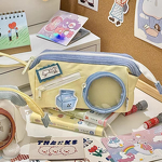 Pencil Case Manufacturer - Cartoon Cheese Large Capacity Pen Bag