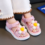 Children's Sandals Manufacturer - Girls' Princess Soft-soled Ankle Strap