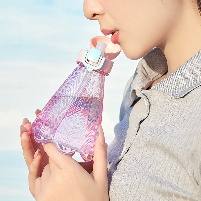 Water Cup Manufacturer - Creative Badminton Rope PC Straw Fitness