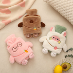 Hot Water Bottle Manufacturer - 1000ML PVC Cartoon Cat Chicken Plush with Covers