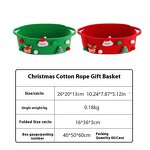 Gift Basket Manufacturer - Modern Christmas Santa Claus Storage Cross Border