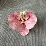 Wedding Hair Accessories Manufacturer - Exquisite 3D Simulation Glue Phalaenopsis
