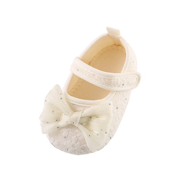 Baby Shoes Manufacturer - Girls' Princess Lace Non-Slip Soft Sole