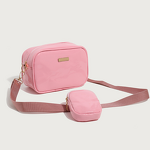 Crossbody Bag Manufacturer - Minimalist Solid Color PU Sequin Decorated